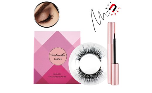 Magnetic Eyeliner and Lashes Kit(Velvet)