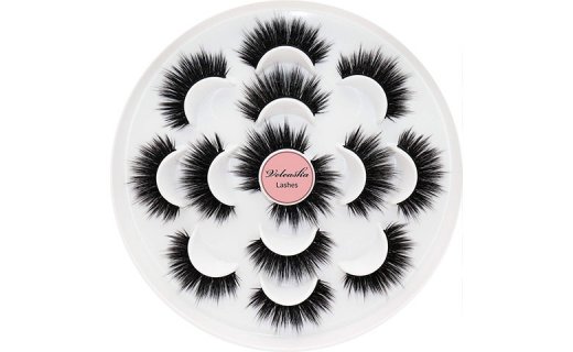 5D Faux Mink lashes 7Pairs-Cinderella