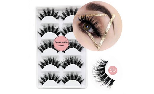 5D Faux Mink lashes 5Pairs-Dubai