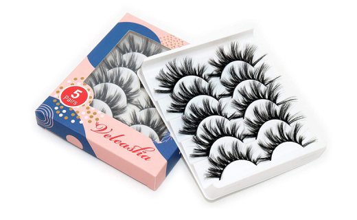 Veleasha Silk Lashes Strip 5 Pairs 3D05