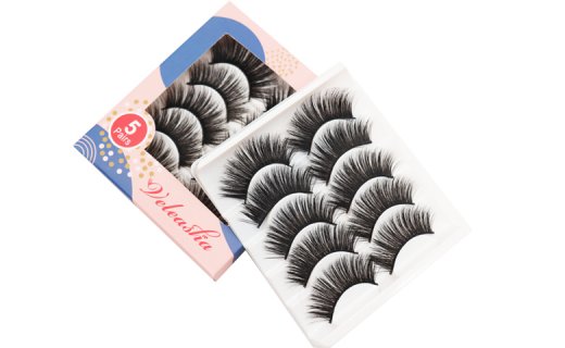 Veleasha Silk Lashes Strip 5 Pairs 3D02