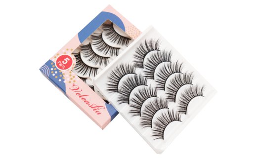 Veleasha Silk Lashes Strip 5 Pairs 3D03