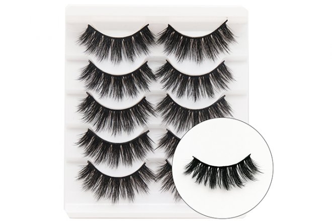 Veleasha Fake Eyelashes 3D Faux Mink Eyelashes 5D815