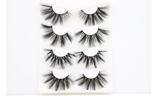 25mm Faux Mink Lashes 4 Pairs Mix Pack-4PM01