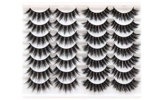 Veleasha 3D Silk Lashes Mixed Pack 14 Pairs - K38 & K42 