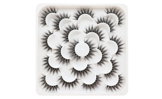 Veleasha 3D Silk Lashes 10 Pairs F06