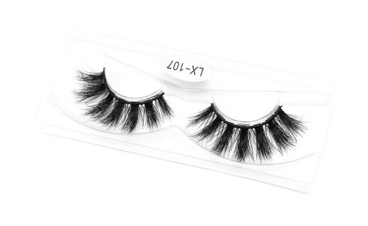 Veleasha Mink Lashes 18-22mm Natural Long Fluffy - Lx-107