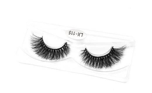 Veleasha Mink Lashes 18-22mm Natural Long Fluffy - Lx-115