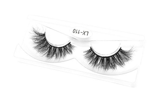 Veleasha Mink Lashes 18-22mm Natural Long Fluffy - Lx-110