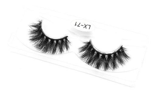 Veleasha Mink Lashes 18-22mm Natural Long Fluffy - Lx-71