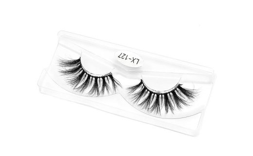 Veleasha Mink Lashes 18-22mm Natural Long Fluffy - Lx-127