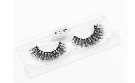 Veleasha Mink Lashes 18-22mm Natural Long Fluffy - Lx-135