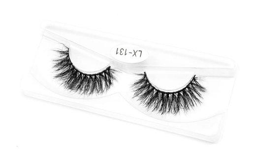 Veleasha Mink Lashes 18-22mm Natural Long Fluffy - Lx-131