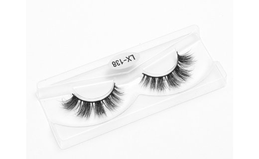 Veleasha Mink Lashes 18-22mm Natural Long Fluffy - Lx-138