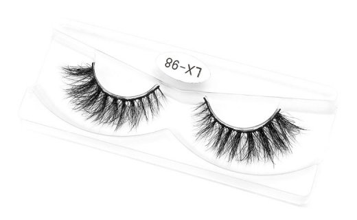 Veleasha Mink Lashes 18-22mm Natural Long Fluffy - Lx-98