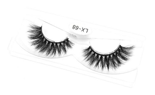 Veleasha Mink Lashes 18-22mm Natural Long Fluffy - Lx-68