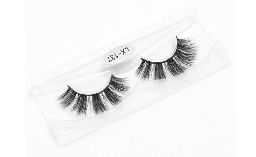 Veleasha Mink Lashes 18-22mm Natural Long Fluffy - Lx-137