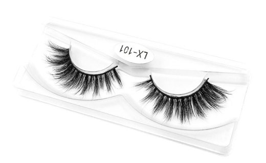 Veleasha Mink Lashes 18-22mm Natural Long Fluffy - Lx-101