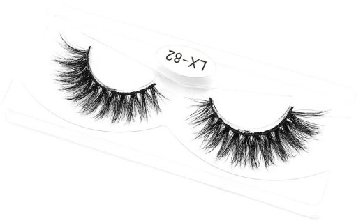 Veleasha Mink Lashes 18-22mm Natural Long Fluffy - Lx-82