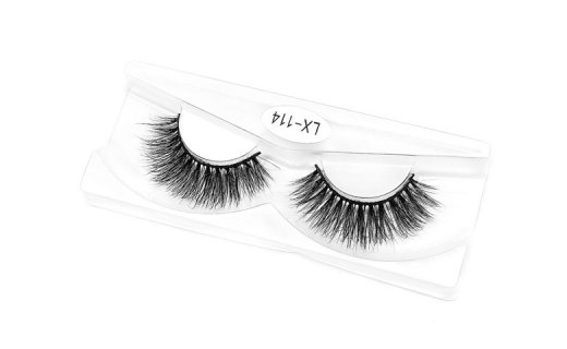 Veleasha Mink Lashes 18-22mm Natural Long Fluffy - Lx-114