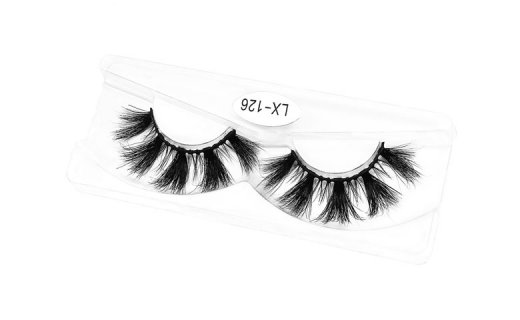 Veleasha Mink Lashes 18-22mm Natural Long Fluffy - Lx-126