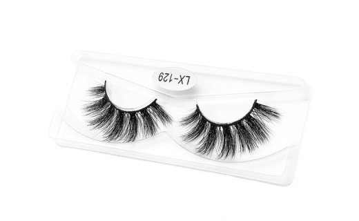 Veleasha Mink Lashes 18-22mm Natural Long Fluffy - Lx-129