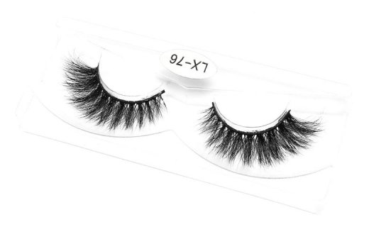 Veleasha Mink Lashes 18-22mm Natural Long Fluffy - Lx-76