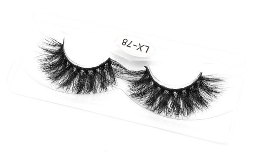 Veleasha Mink Lashes 18-22mm Natural Long Fluffy - Lx-78