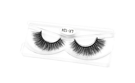 Veleasha Mink Lashes 18-22mm Natural Long Fluffy - Lx-124