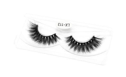 Veleasha Mink Lashes 18-22mm Natural Long Fluffy - Lx-113