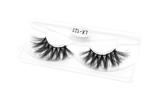 Veleasha Mink Lashes 18-22mm Natural Long Fluffy - Lx-123