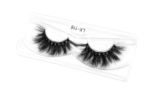 Veleasha Mink Lashes 18-22mm Natural Long Fluffy - Lx-116