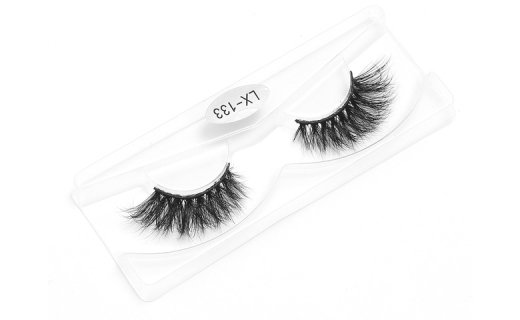 Veleasha Mink Lashes 18-22mm Natural Long Fluffy - Lx-133