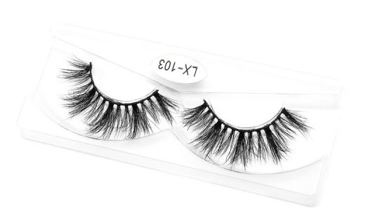 Veleasha Mink Lashes 18-22mm Natural Long Fluffy - Lx-103