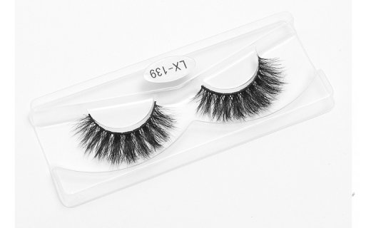 Veleasha Mink Lashes 18-22mm Natural Long Fluffy - Lx-139