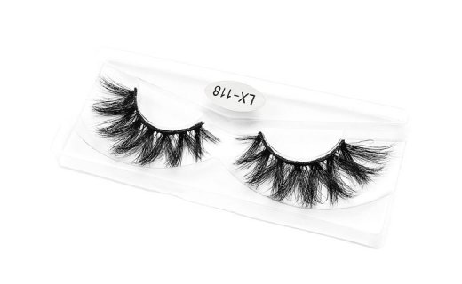 Veleasha Mink Lashes 18-22mm Natural Long Fluffy - Lx-118