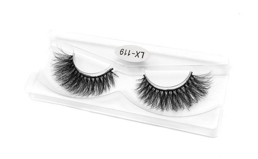 Veleasha Mink Lashes 18-22mm Natural Long Fluffy - Lx-119