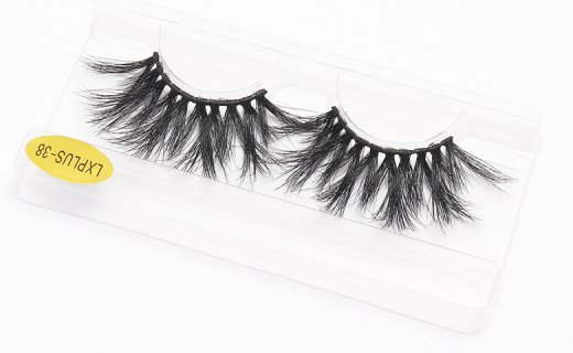 Veleasha Mink Lashes 25mm Dramatic Long Fluffy - Lxplus-38