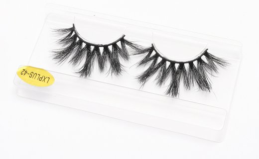 Veleasha Mink Lashes 25mm Dramatic Long Fluffy - Lxplus-42