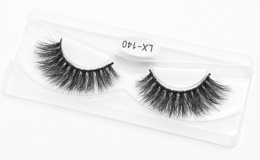 Veleasha Mink Lashes 18-22mm Natural Long Fluffy - Lx-140