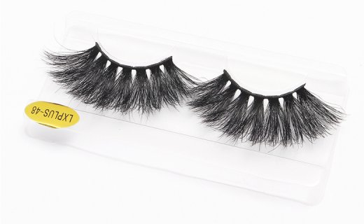 Veleasha Mink Lashes 25mm Dramatic Long Fluffy - Lxplus-48