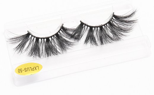 Veleasha Mink Lashes 25mm Dramatic Long Fluffy - Lxplus-50