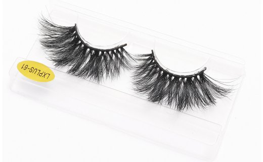 Veleasha Mink Lashes 25mm Dramatic Long Fluffy - Lxplus-61