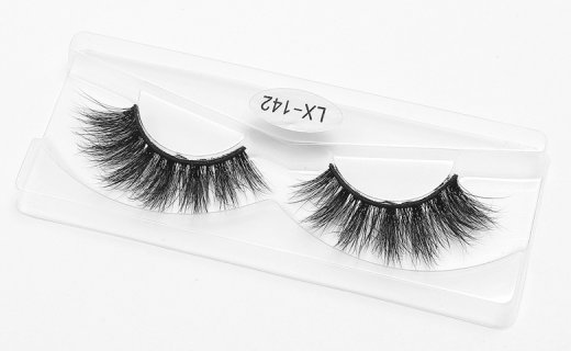 Veleasha Mink Lashes 18-22mm Natural Long Fluffy - Lx-142