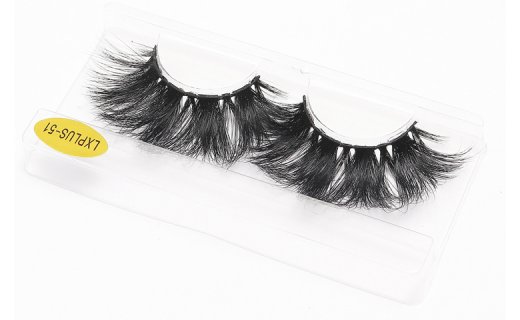 Veleasha Mink Lashes 25mm Dramatic Long Fluffy - Lxplus-51