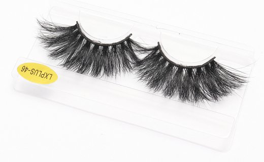 Veleasha Mink Lashes 25mm Dramatic Long Fluffy - Lxplus-46