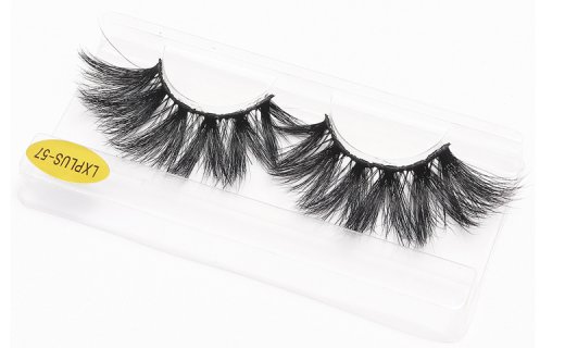 Veleasha Mink Lashes 25mm Dramatic Long Fluffy - Lxplus-57