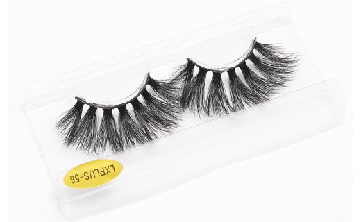 Veleasha Mink Lashes 25mm Dramatic Long Fluffy - Lxplus-58