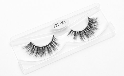 Veleasha Mink Lashes 18-22mm Natural Long Fluffy - Lx-147