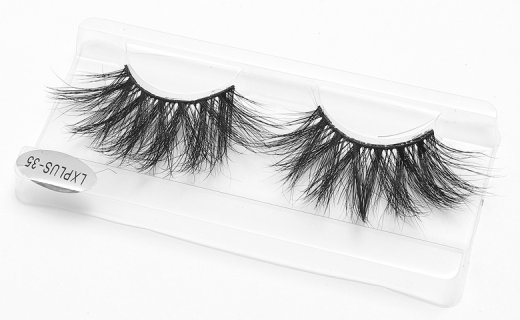 Veleasha Mink Lashes 25mm Dramatic Long Fluffy - Lxplus-35